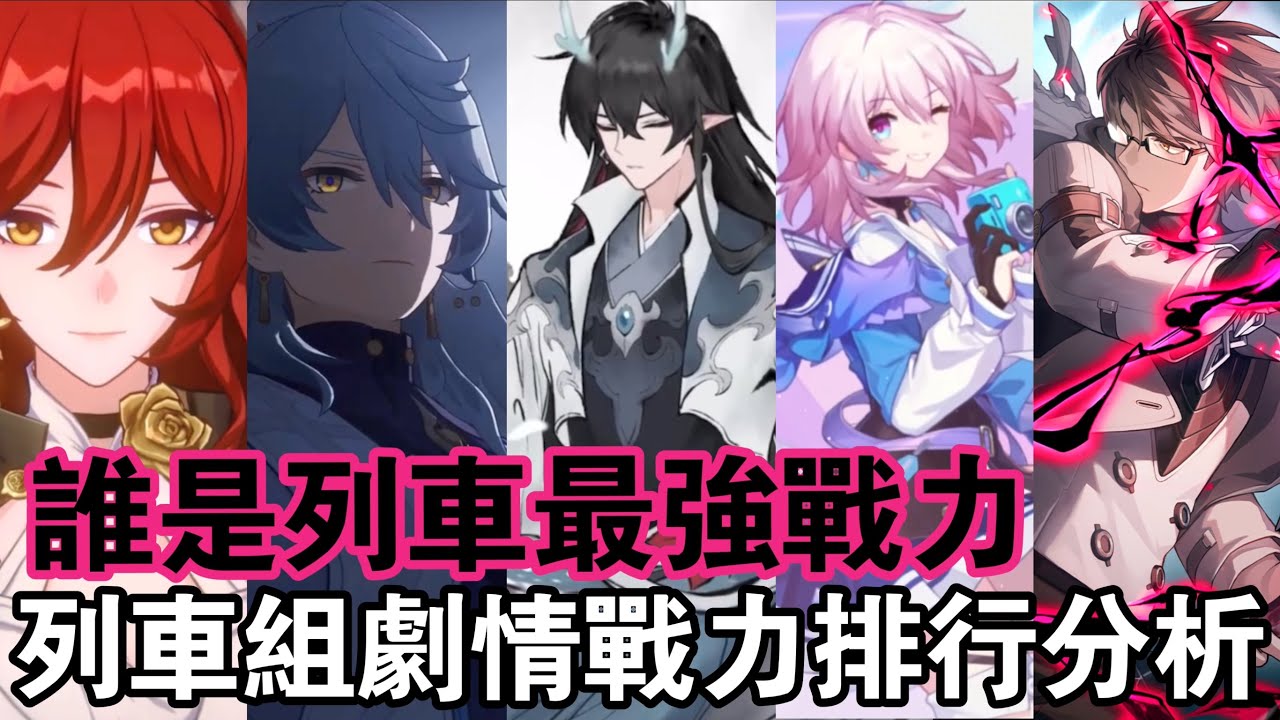 【崩鐵雜談】主角團最強戰力竟是「他」？列車組戰力排行分析！開拓者能排到第幾名？#崩壞星穹鐵道