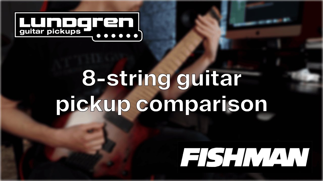 Fishman Fluence Modern 8 vs Lundgren M8: Strandberg Boden 8 Pickup Demo (Meshuggah riffs)