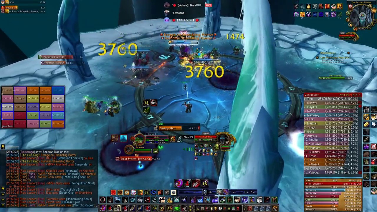🅻🅾🅳 | Lichborne vs LK 25 HC | Warmane - Icecrown | ⓂⓂ ⒽⓊⓃⓉⒺⓇ