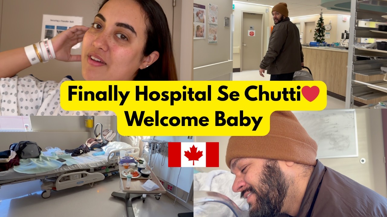 Delivery Ke Baad Hospital Se Chutti 🏥➡️🏠 | Life Changed Forever 👶❤️