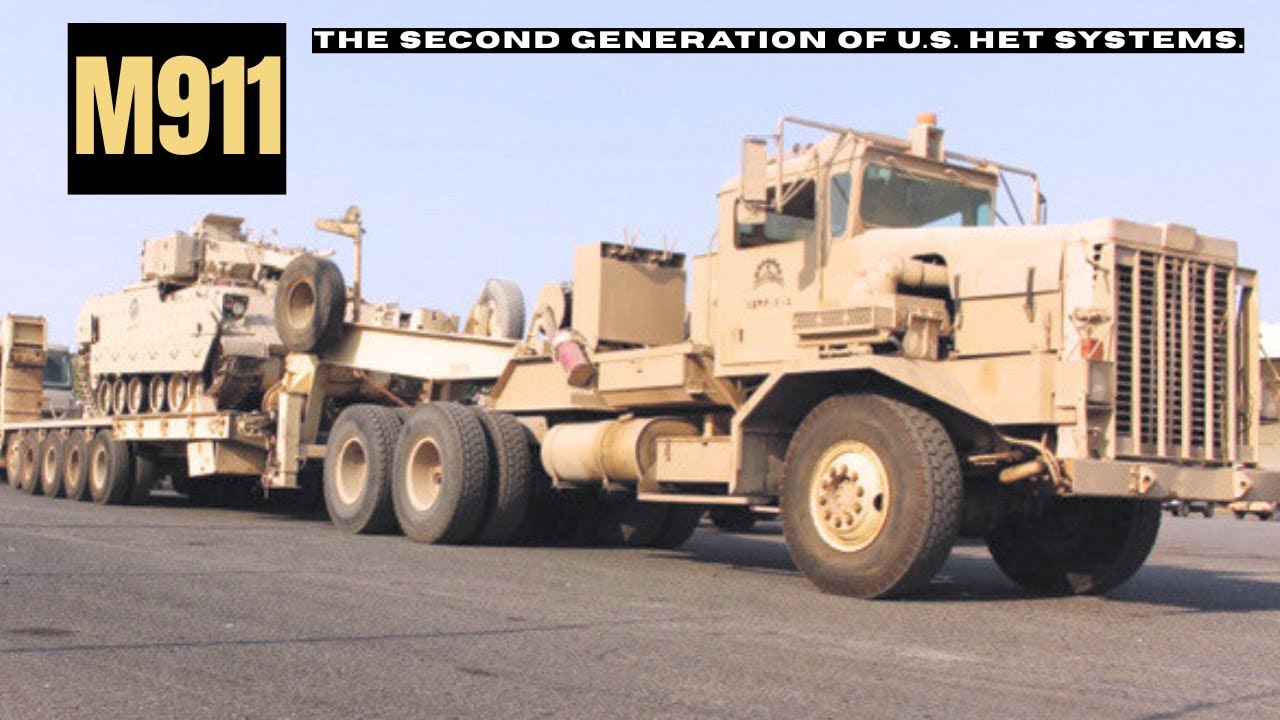 M911 Tank Transporter &ndash; The Heavy Hauler That Carried the Abrams