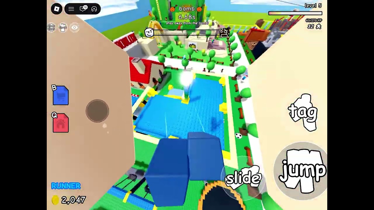 I played tag game Again :D