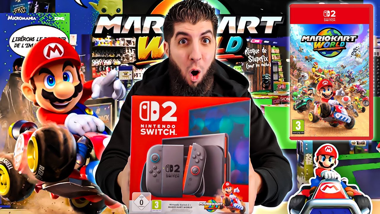 J'AI ACHETÉ LA NINTENDO SWITCH 2 ! UNBOXING