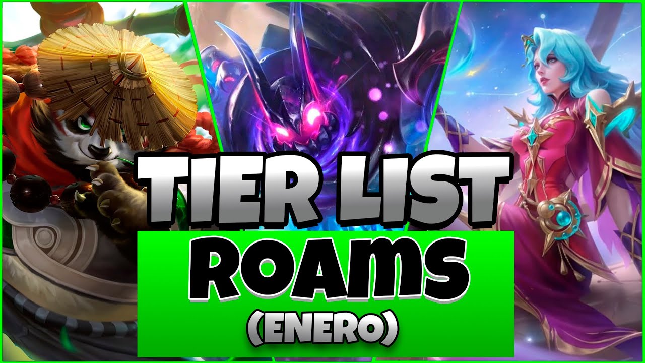 TIER LIST SOLO Q ROAM META ACTUAL | Los Mejores H&eacute;roes Para Ganar A&uacute;n As&iacute; Vayas de ROAM