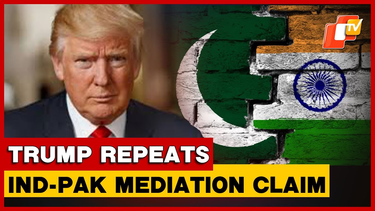 &ldquo;I Settled Eight Wars&rdquo;: Trump Reiterates India-Pakistan Mediation Claim