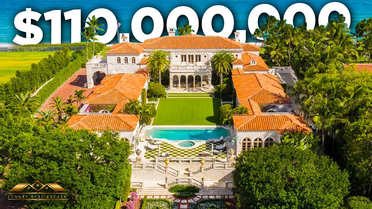 Oceanfront Mega Mansions Palm Beach Florida - Palm Beach County - Naples Florida Real Estate