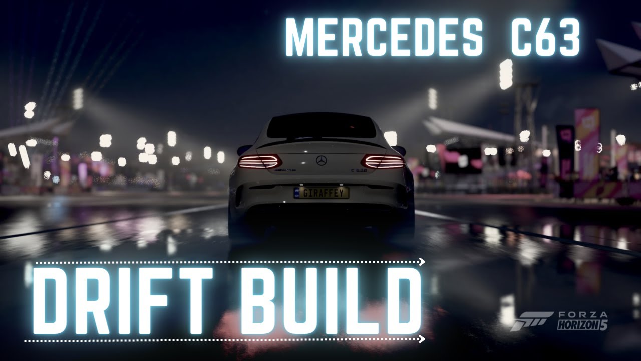 FORZA HORIZON 5- SMOOTHEST C63 BUILD - (DRIFT/TUNE BUILD)
