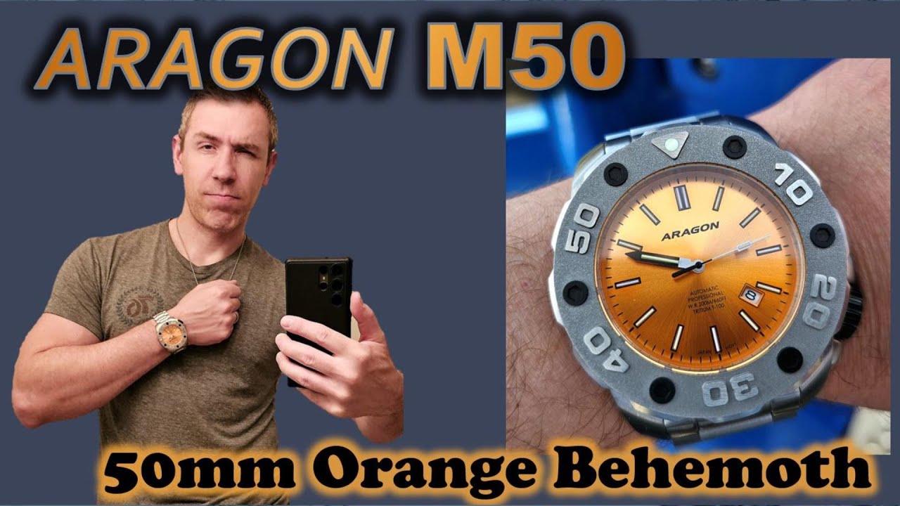 50mm Tritium Dive Watch from Microbrand Aragon