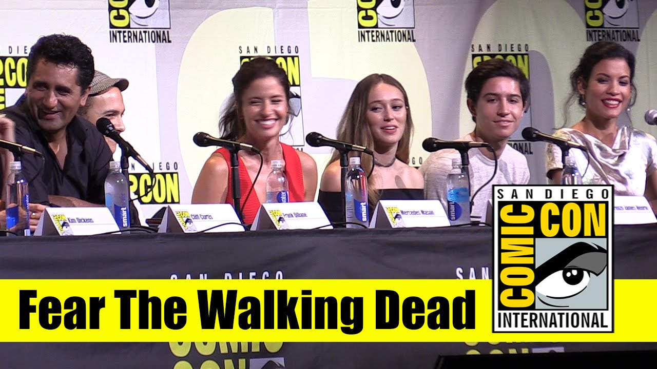 Fear the Walking Dead | Comic Con 2016 Full Panel (Cliff Curtis and Kim Dickens)