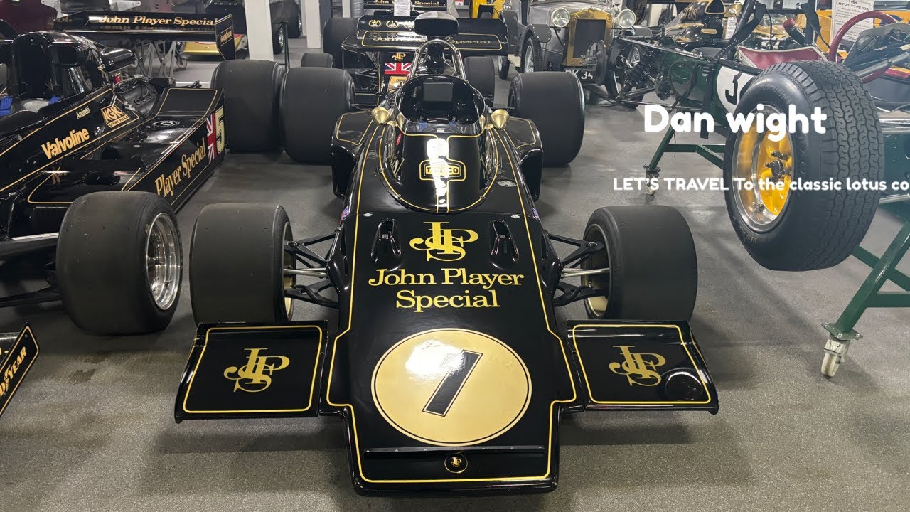 Lotus Classic f1 Cars Tour