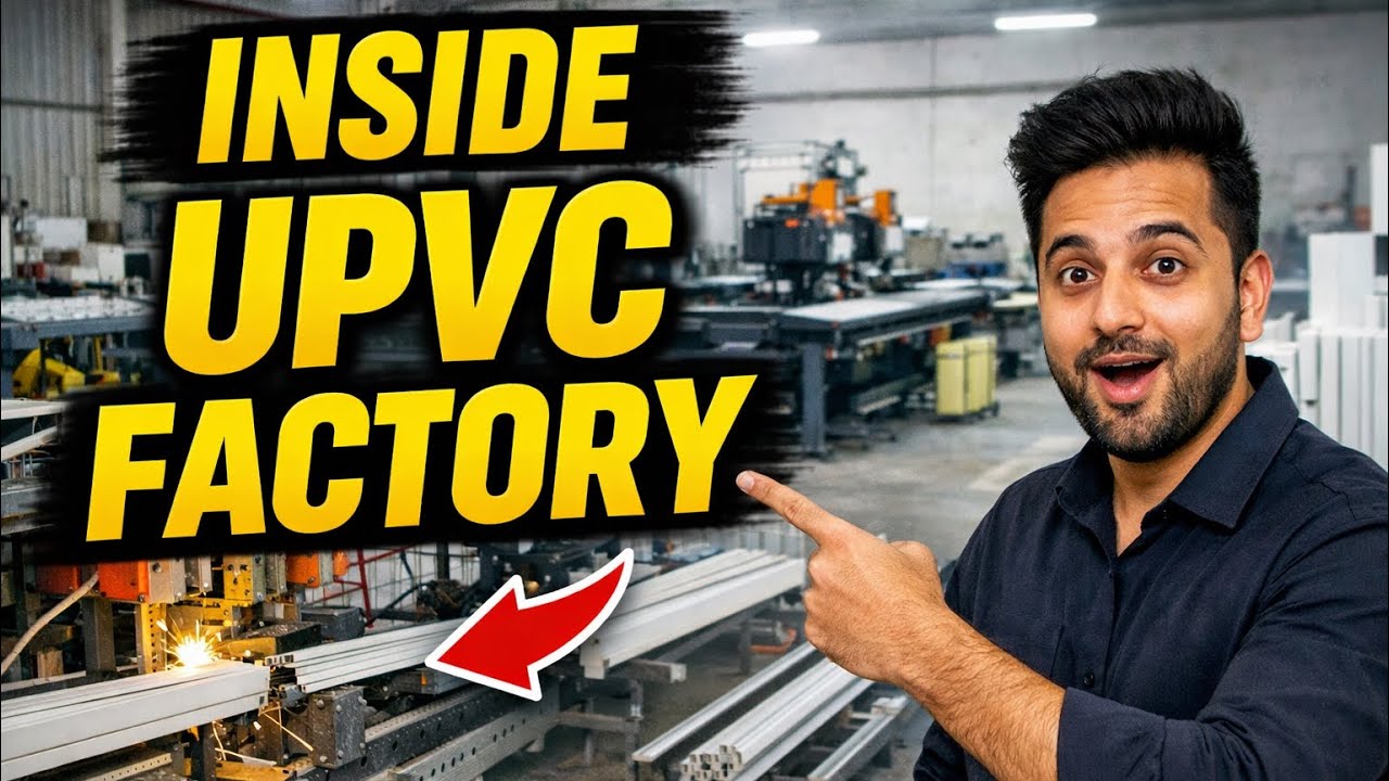 UPVC Window Making Process in Factory | Full Plant Tour #upvc #upvc_windows 