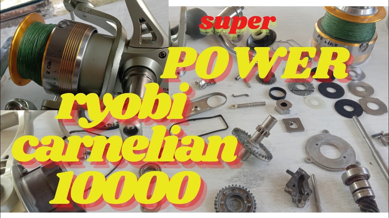 ryobi carnelian 10000 , rell kuat super power. review dan maintenance