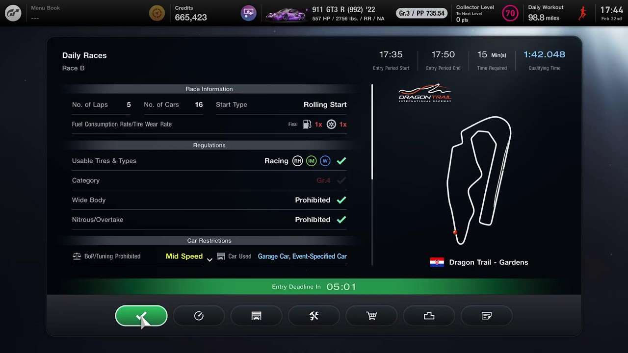 Gran Turismo 7 - Multiplayer Room