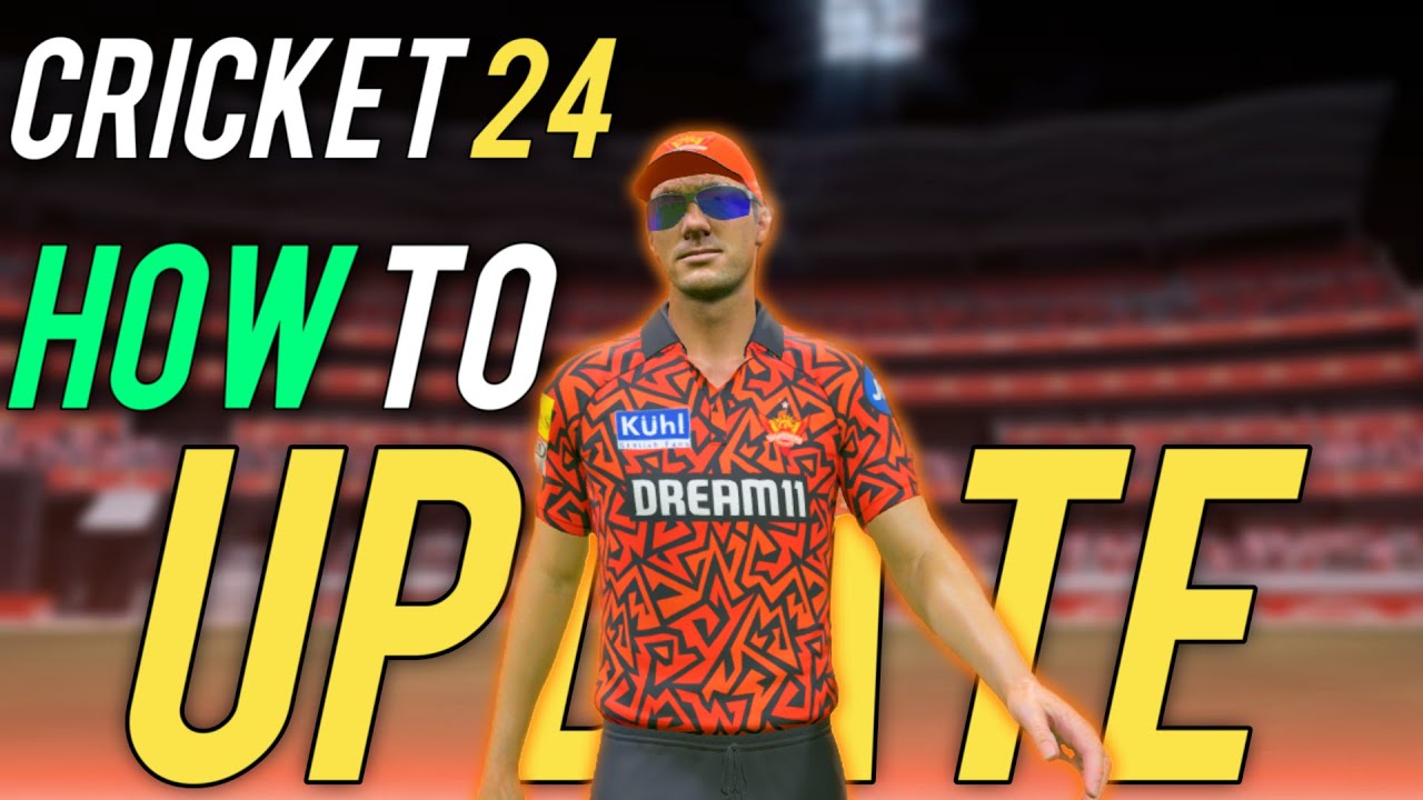 How To Update Cricket 24