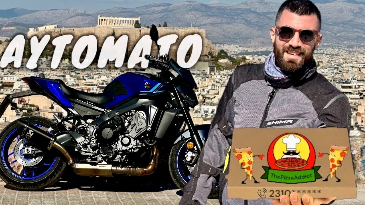Το ΠΡΩΤΟ DELIVERάδικο 900άρι!! MT-09 Y-AMT