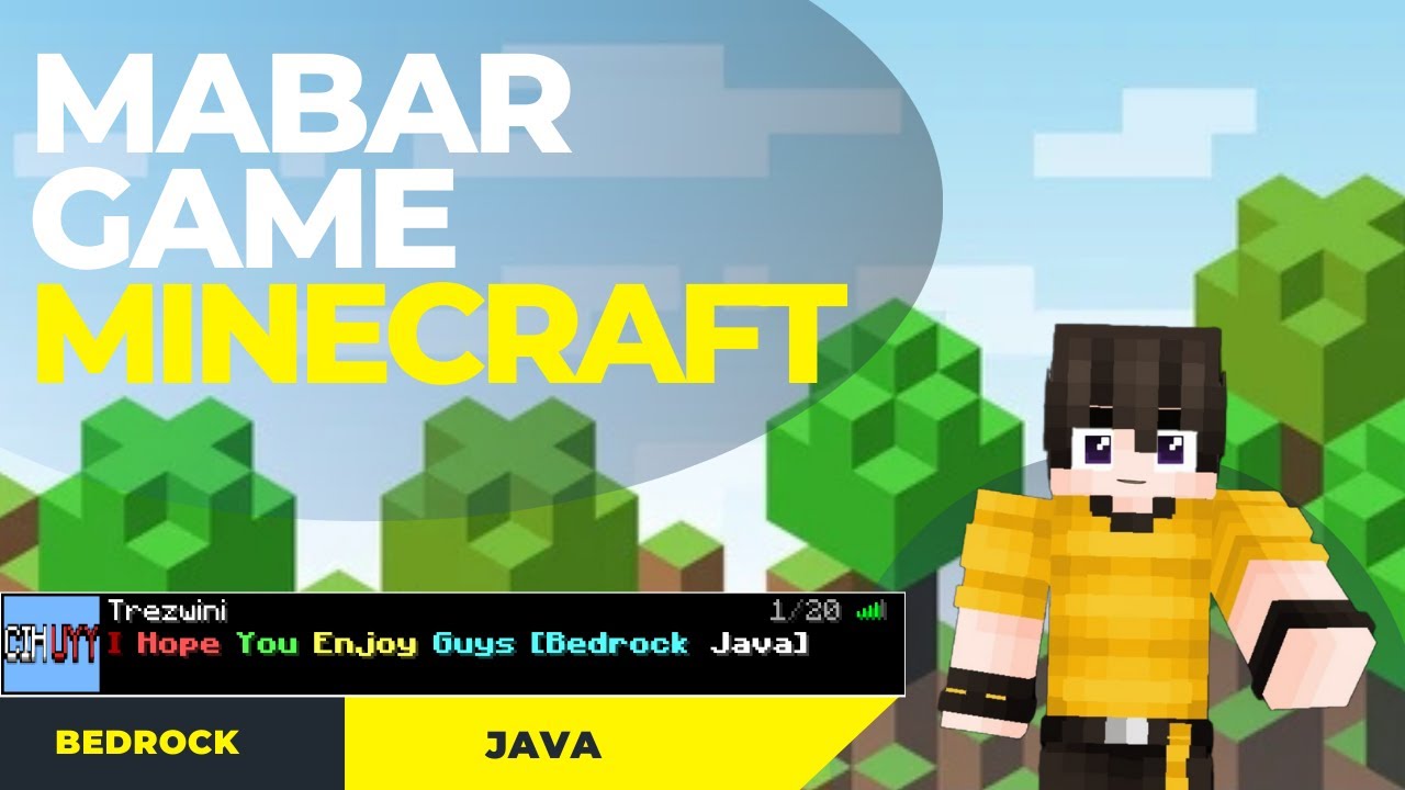 🔴 Open Mabar MInecraft Bedrock / Java [Versi terbaru] - [24/7]