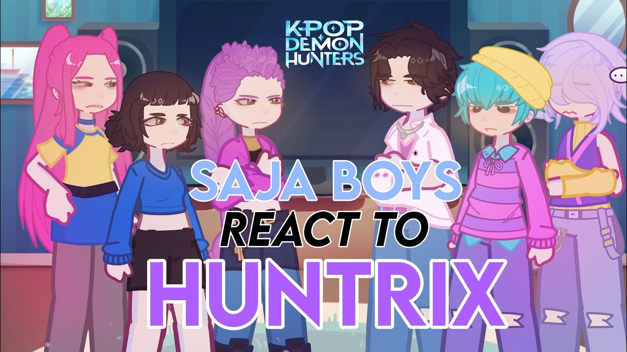 K-POP demon hunters (Saja Boys) react to Huntrix || 1/2 || KPDH|| 2X SPEED  || GL2
