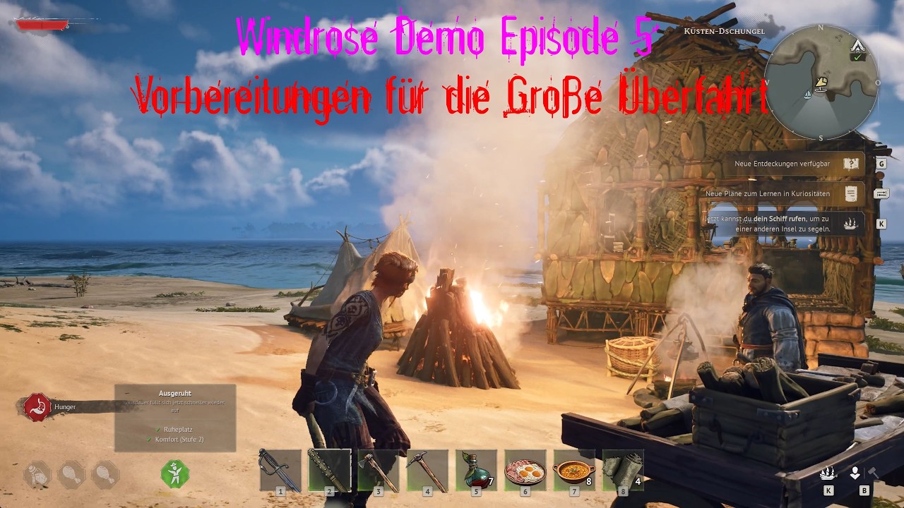 Windrose Demo Episode 5 Vorbereitungen für die Große Überfahrt