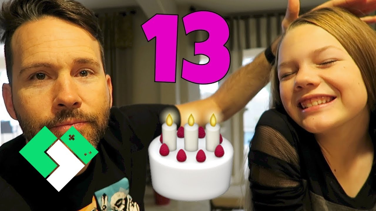 I Have a Teenager!!! Sierra Turns 13! | Clintus.tv