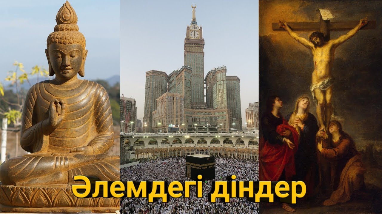 Әлемдегі діндер//Ислам//Христиан//Буддизм//