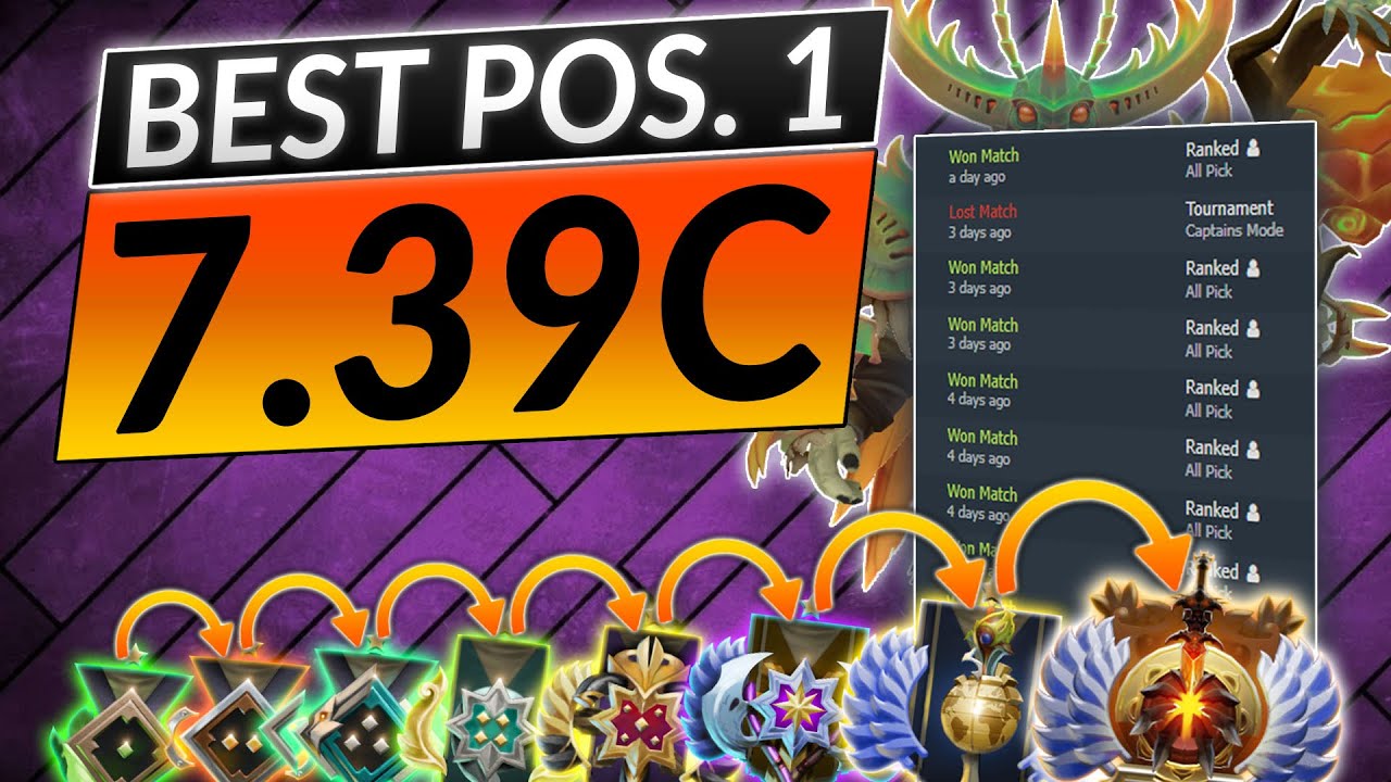 New Way To Play The Carry Role | Dota 2 Nature's Prophet Position 1 7.39c Guide