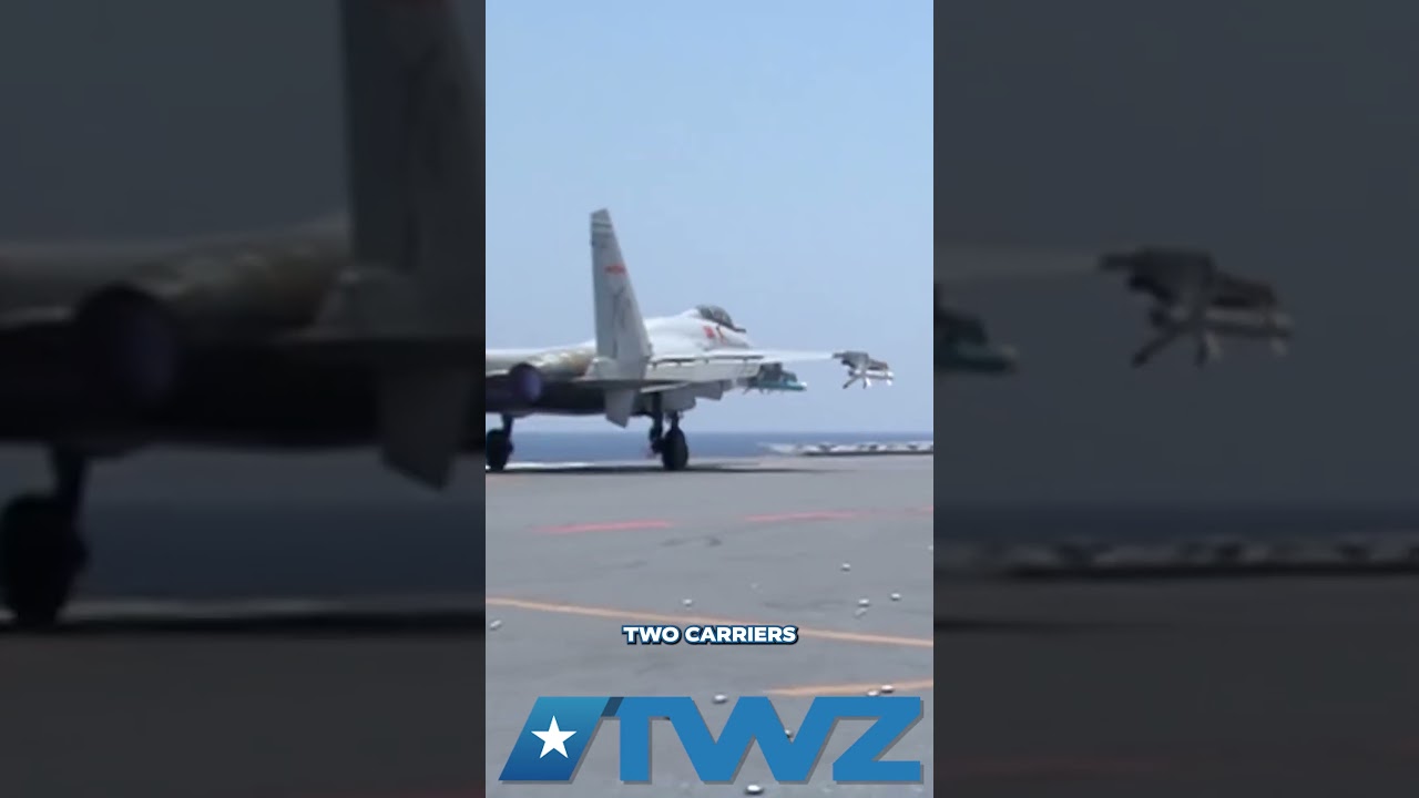 China's Fujian Aircraft Carrier Sets Sail For The First Time