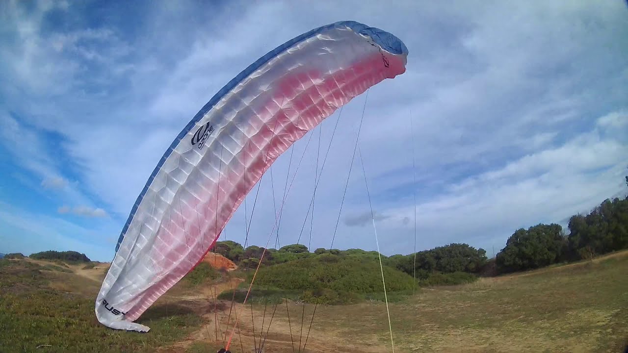 Fly Praia da Falesia Algarve 05.11.20 Paragliding Ozone Rush3