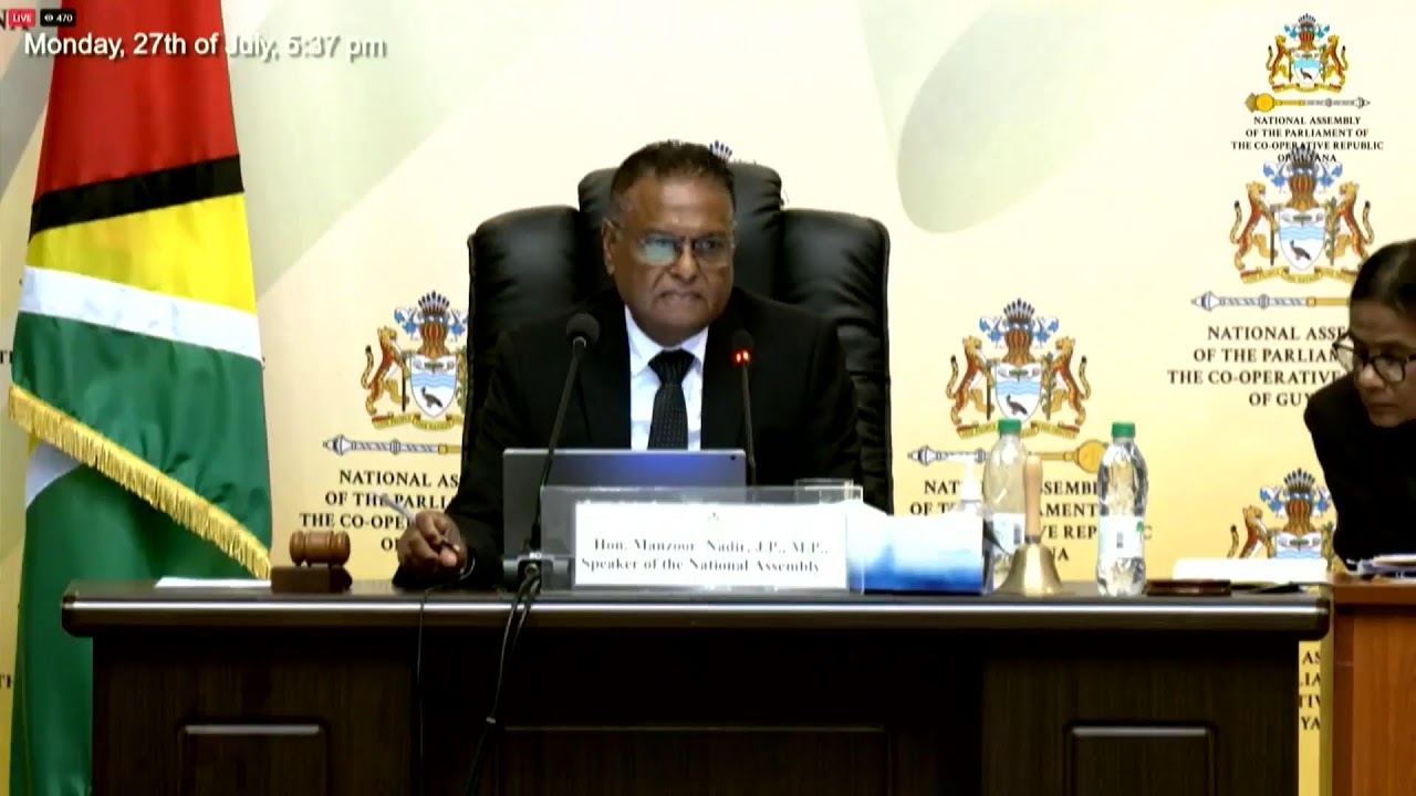 WATCH LIVE: Sitting of the National Assembly