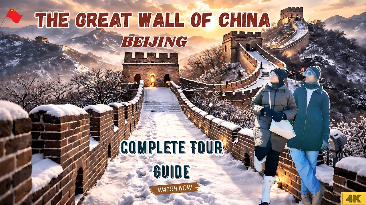 Great Wall of China Winter Travel Guide 2026 Beijing 🇨🇳 | Complete Tour, Tickets, Budget & Tips Vlog