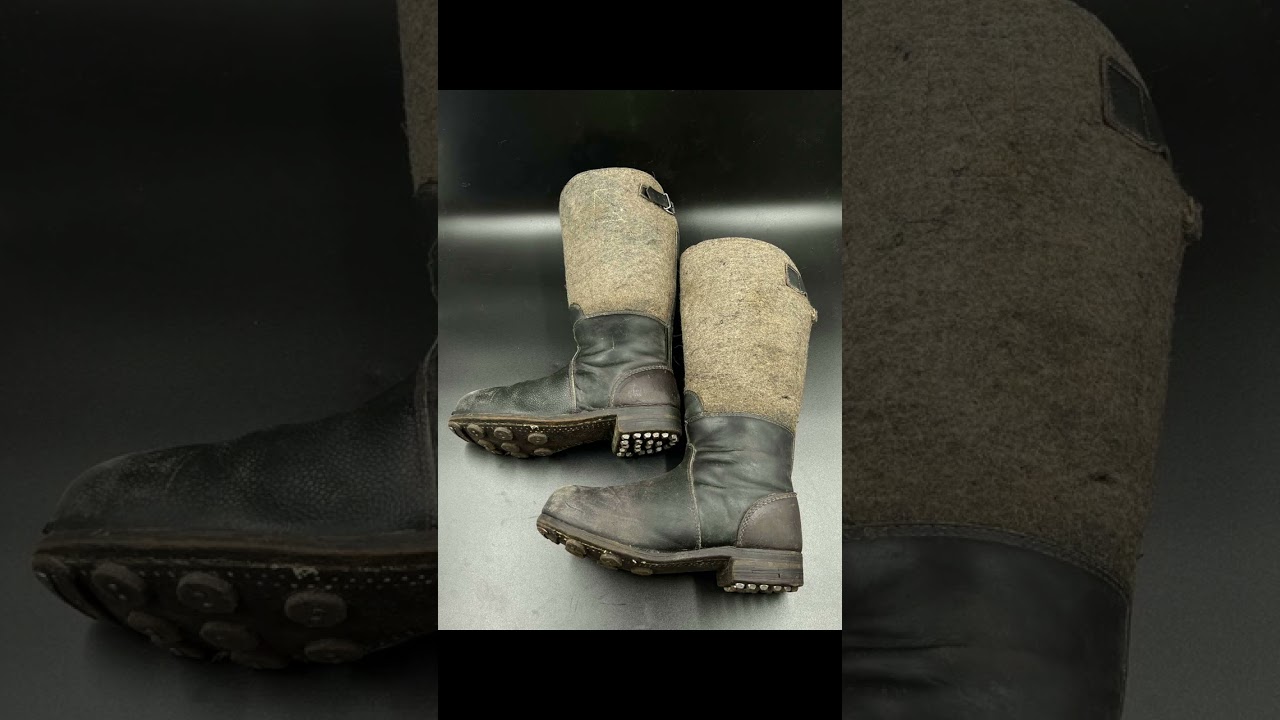 Зимние сапоги вермахта Filzstiefel #интересныефакты #хочуфакты #история
