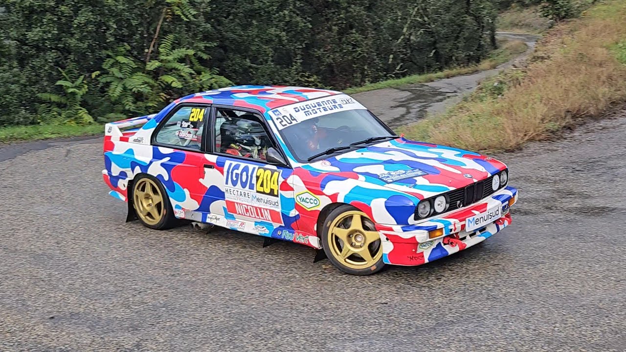 65ème rallye critérium des cévennes 2024 VHC (ES1 et 4), bigs shows