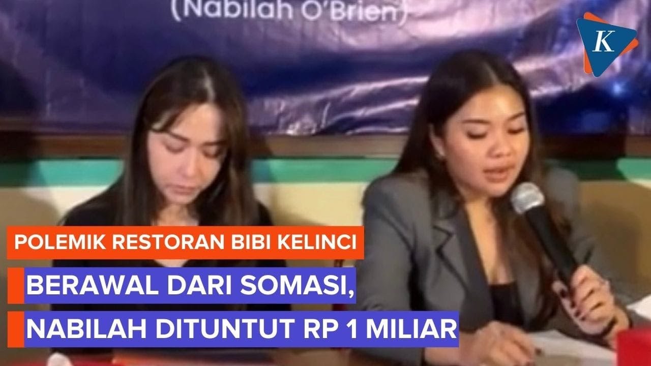 Nabilah O'Brien Juga Dituntut Ganti Rugi Rp 1 Miliar gara-gara Somasi Konsumen Tak Bayar