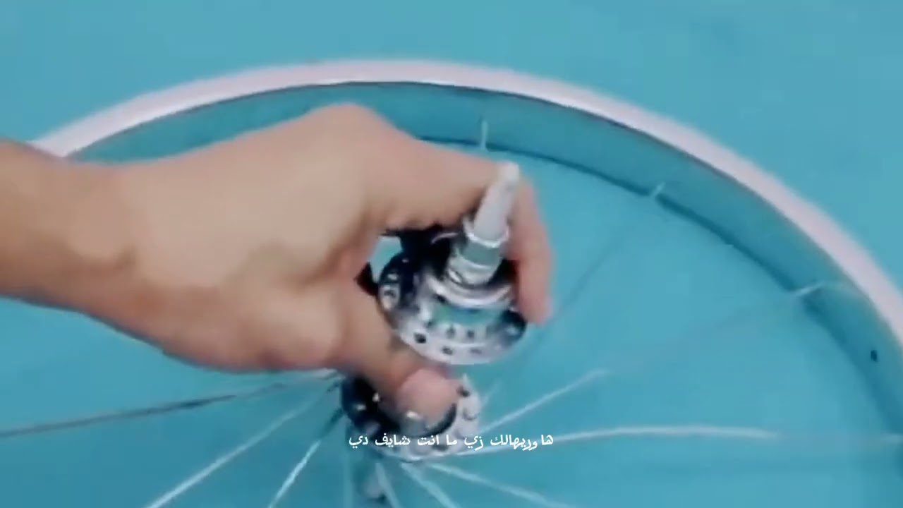 تركيب شدة سلك كاملة لطارة عجلة مقاس ٢٦🚲@ابوطارق@Abutarik74