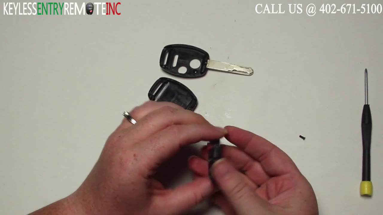 Honda Fit Key Fob Battery Replacement Guide (2007 - 2008)