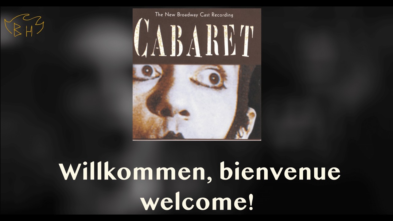 Willkommen (Lyrics) -Cabaret