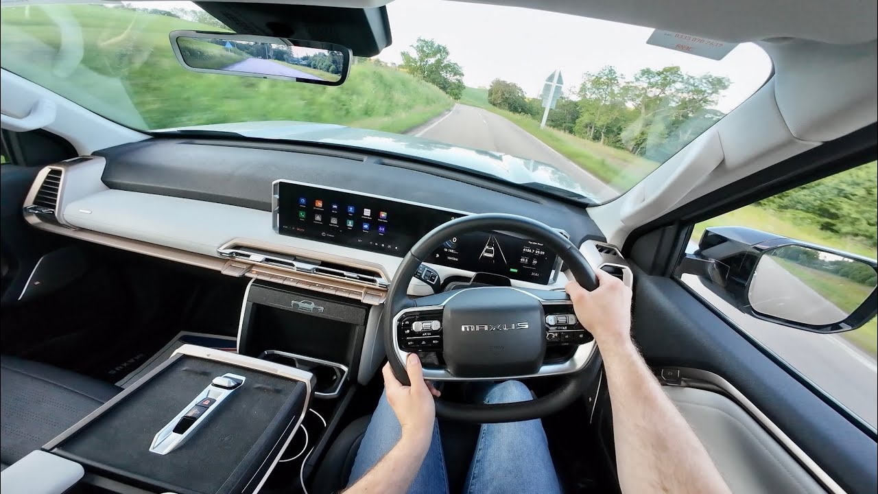 Maxus eTerron 9 440hp Pickup Truck - POV Drive and Walk Around