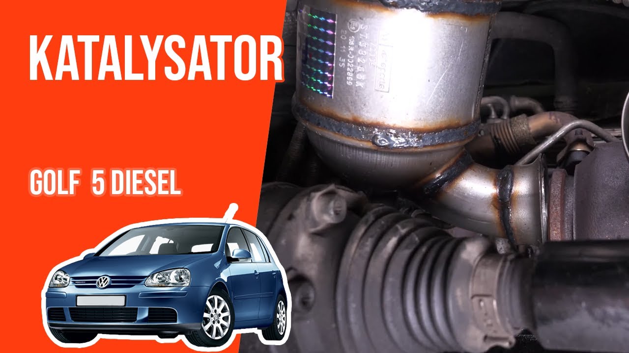 Wie Golf 5 1.9 TDI Katalysator wechseln 💨