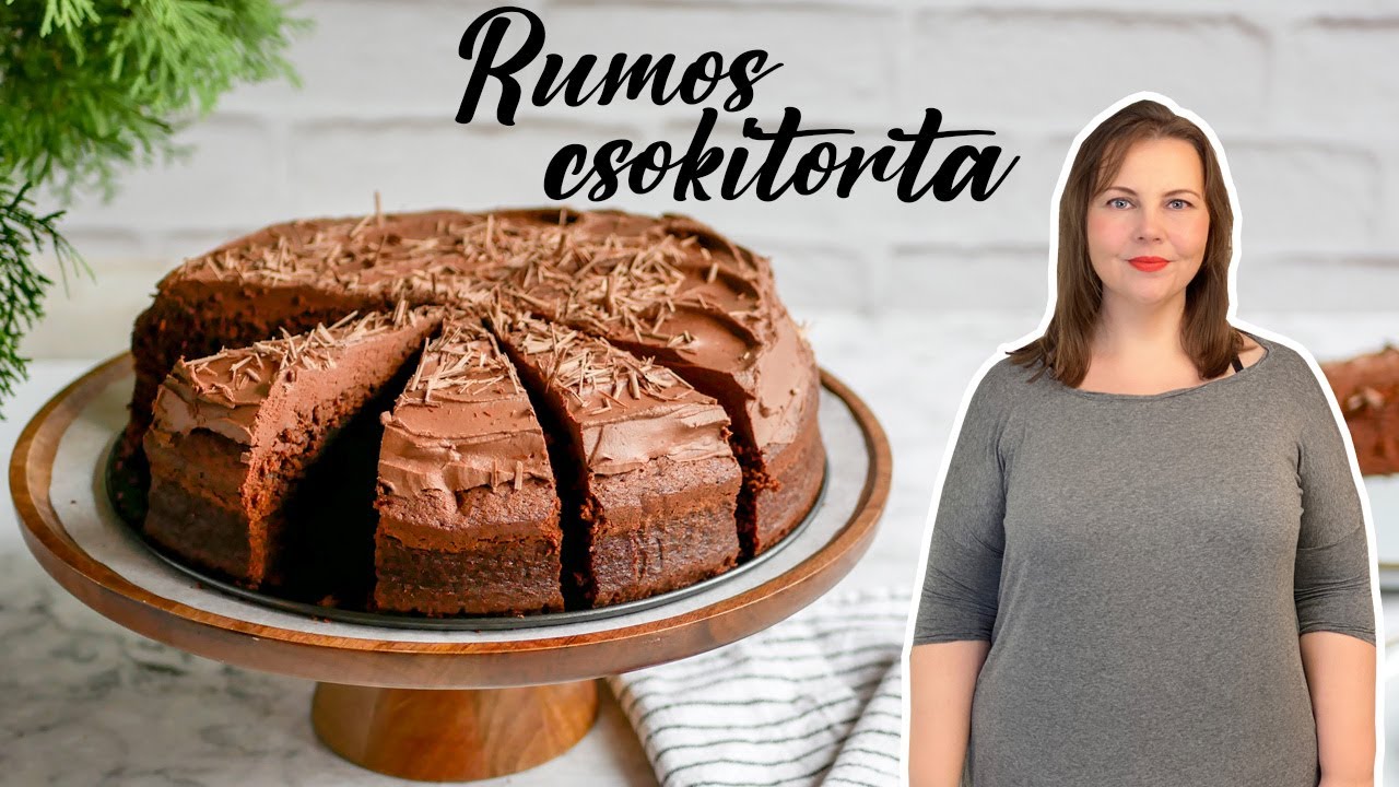 Legcsokisabb torta: Rumos trüffeltorta