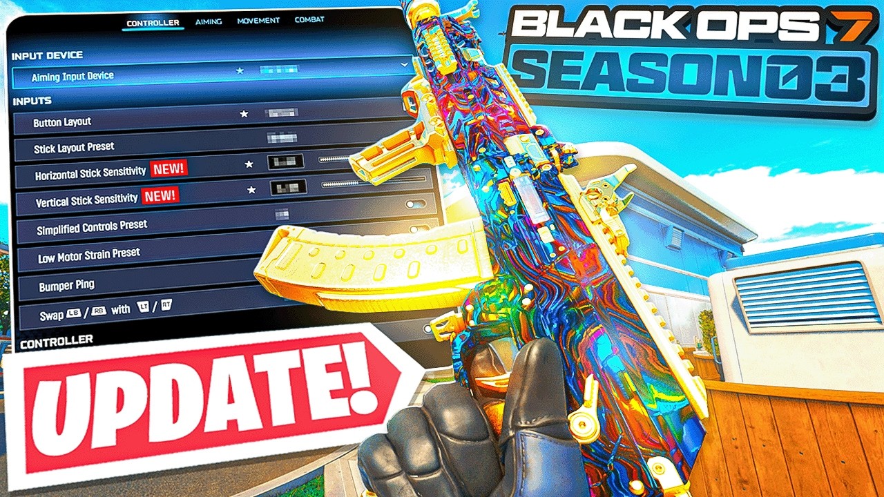 *NEW* #1 BEST SETTINGS TO USE in BLACK OPS 7 SEASON 3! (BO7 Best Controller Settings PS5/XBOX/PC)