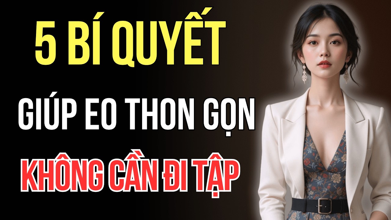 5 Bí Mật Giúp Phụ Nữ Có Vòng Eo Thon Gọn Mà Không Cần Đến Phòng Tập | Trí Tuệ Góc Nhìn