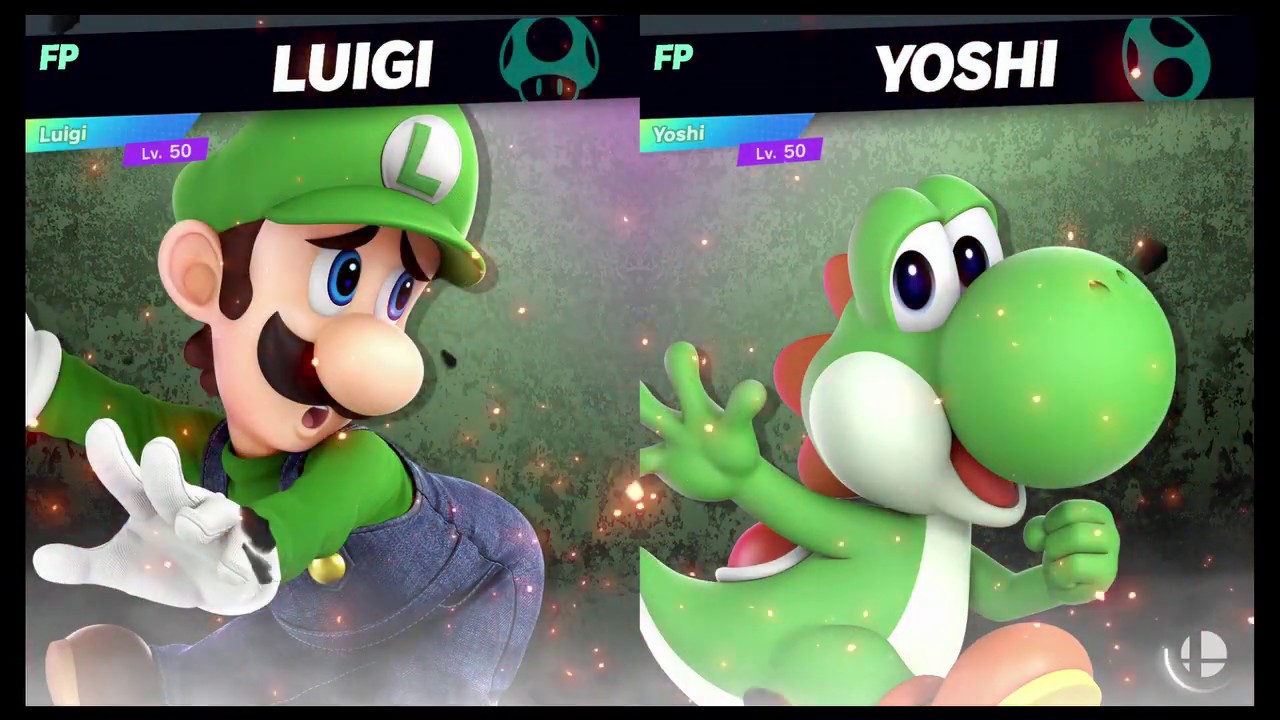 Super Smash Bros Ultimate Amiibo Fights   Request #2578 Luigi vs Yoshi