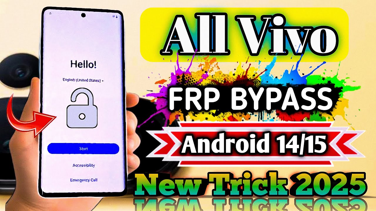All Vivo Android 15 FRP Bypass 👍 || Vivo android 15 activity launcher Not Working - android 15 