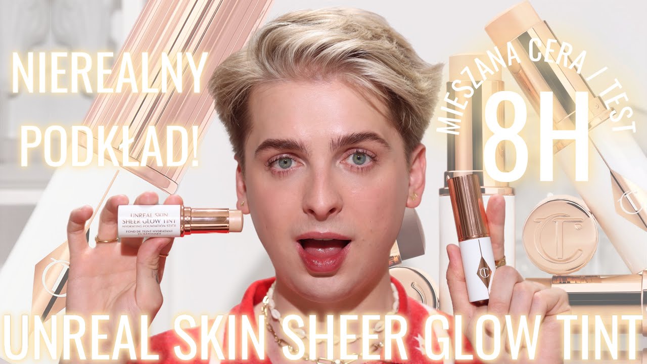 NIEREALNA SKÓRA o wykończeniu BLASZAKA? ✨ Testujemy Unreal Skin Sheer Glow Tint od Charlotte Tilbury