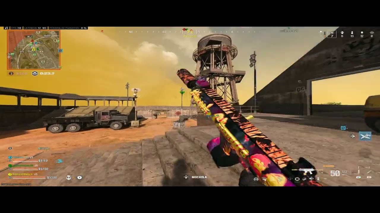 WZ3 - Jugando con amigos y nos toca BOT LOBBY (muchas risas)