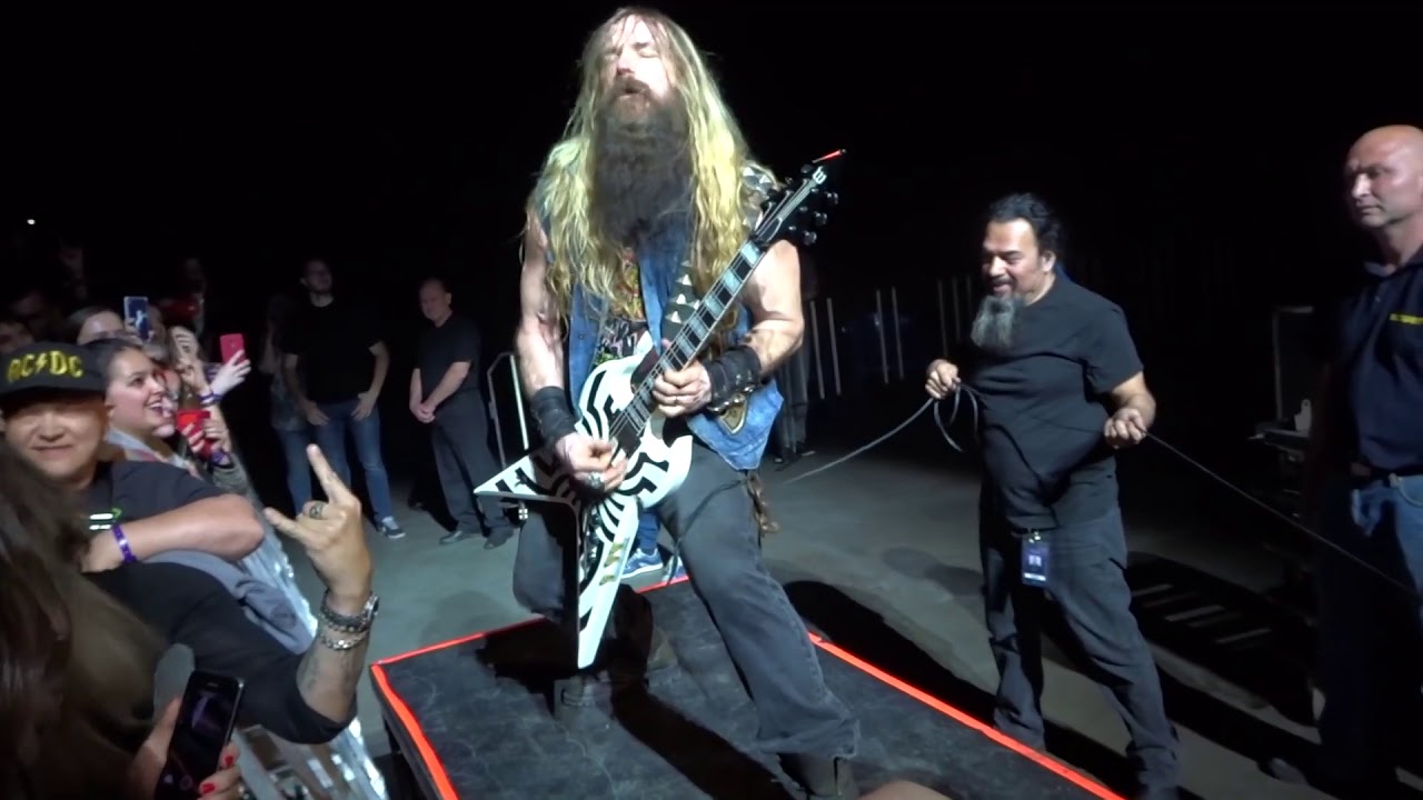 10  Zakk Wylde Guitar Solo Miracle Man Crazy Babies Desire Perry Mason (multyCam)