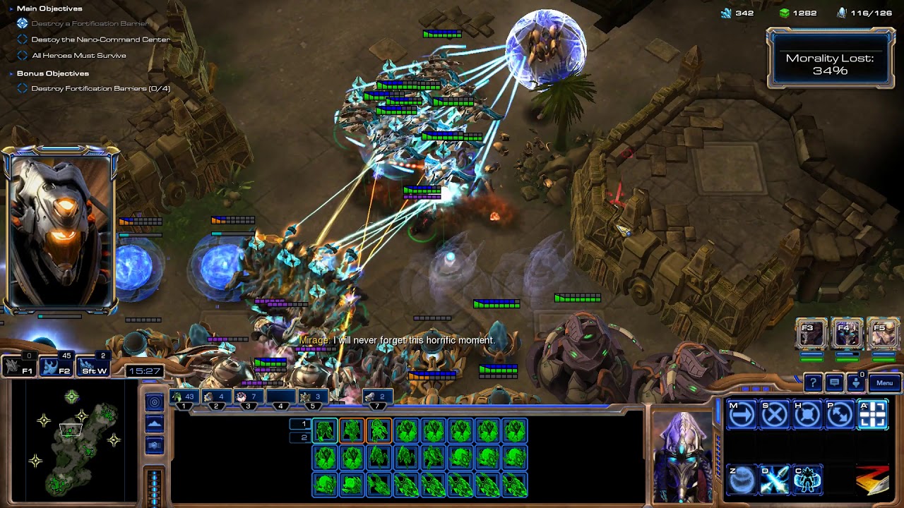 Starcraft 2: Annihilation, Brutal, Mission 23 - Frontal Push