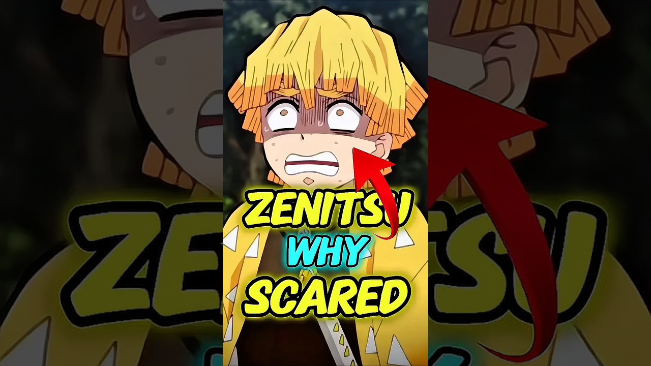 DEMON SLAYER ZENITSU BE LIKE I'M SCARED 