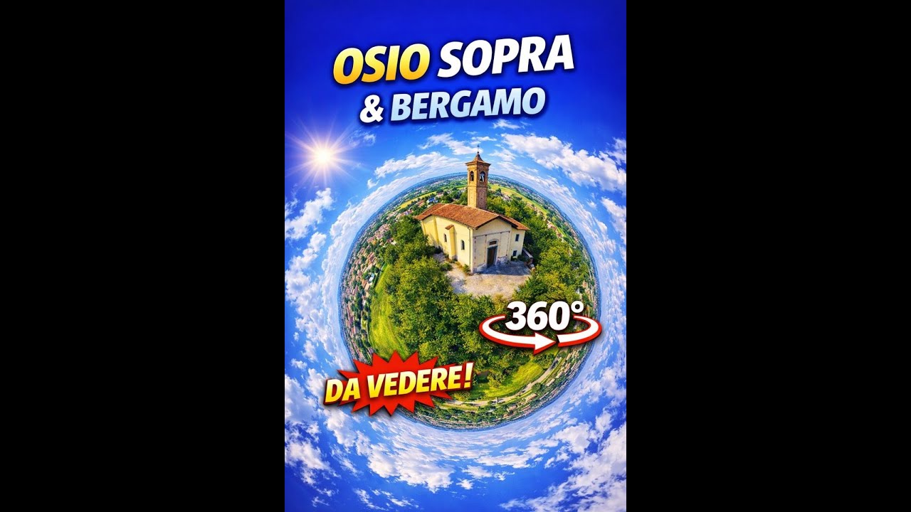 Esplorazione 360° del Santuario Madonna della Scopa a Osio Sopra (BG) – Un viaggio unico a Bergamo