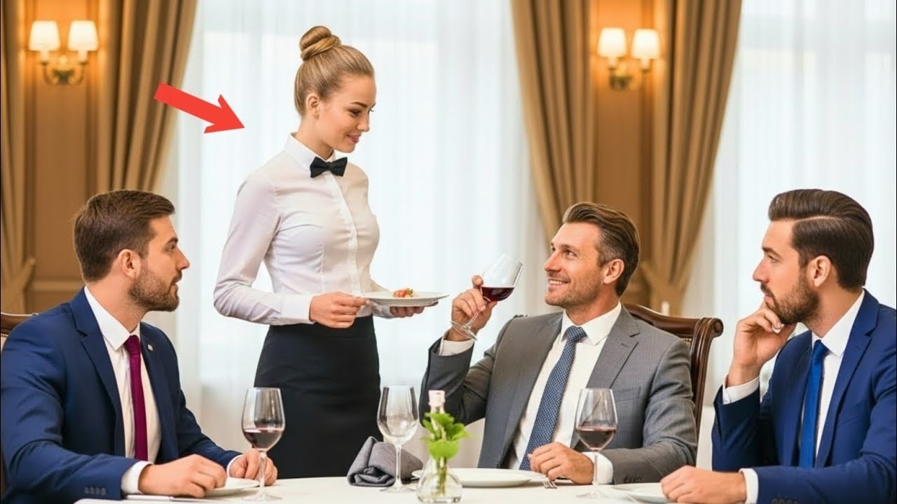 Un Milliardaire Demande un Conseil à sa Serveuse… Ce Qui S'est Passé Est Incroyable