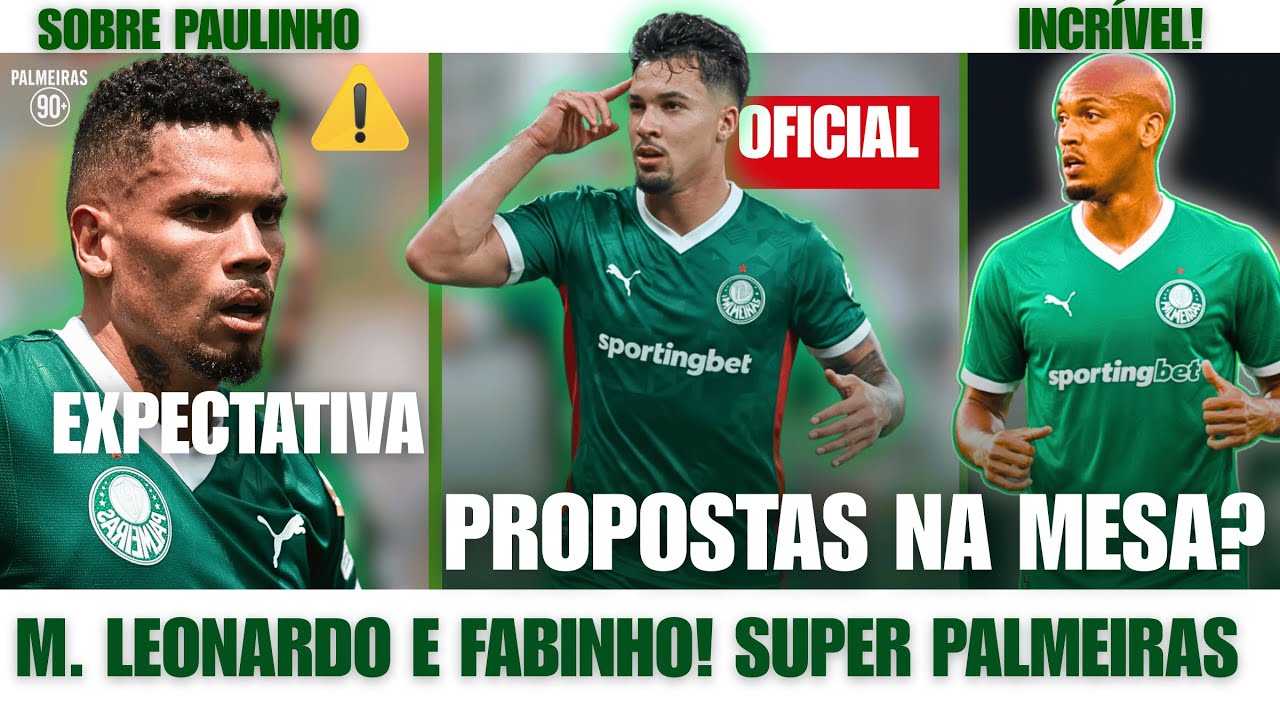 SÉRIO? MARCOS LEONARDO NO VERDÃO, PRÉ-CONTRATO DE FABINHO E O DESABAFO DE JHON ARIAS!